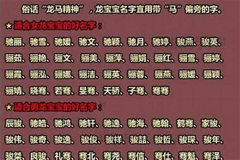 生肖 男名字|2024年龍寶寶這樣取名最福氣！精選37個最適合的名。